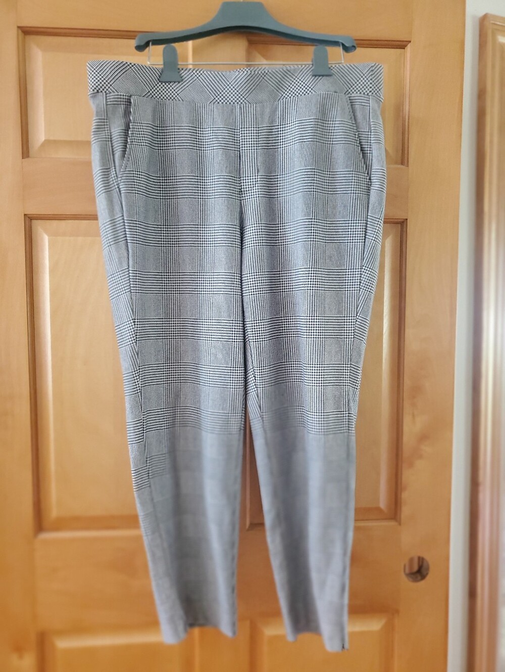 Torrid Gray Glen Plaid Dress Pants